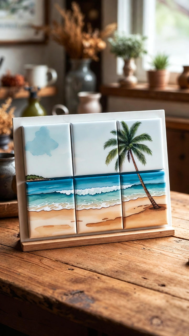 Custom Upload Your Own Magnet Landscape 2x3 of a beach