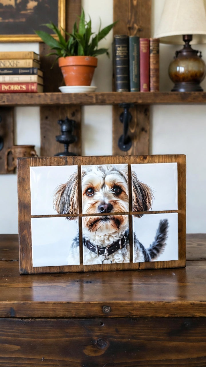 2x3 Upload Your Own Custom Magnets Puzzle Landscape of a small dog