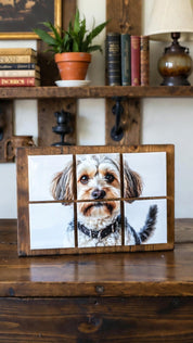 2x3 Upload Your Own Custom Magnets Puzzle Landscape of a small dog