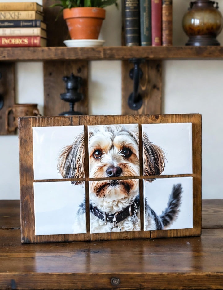 2x3 Upload Your Own Custom Magnets Puzzle Landscape of a small dog